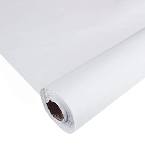 Teppich, Weißer Gangläufer for Hochzeiten, 2 mm, Gehwegläufer, Teppich, 10 m, 20, Bodenläufer for Veranstaltungen, Hochzeit, Party, Kirche, Outdoor, Stranddekoration, zuschneidbar(1x15m) von XYAGYUND