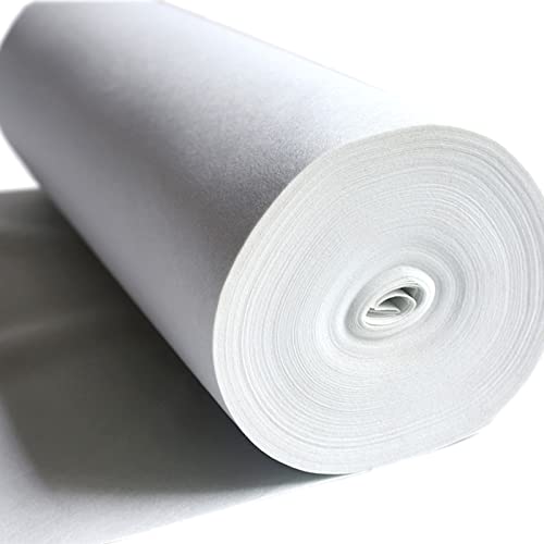 Teppich, Weißer Gangteppich, Hochzeits-Läufer, 2 mm dick, Event-Läufermatte for Zeremoniendekorationen, Eventpartys, Hochzeiten, zuschneidbar(1x50m) von XYAGYUND