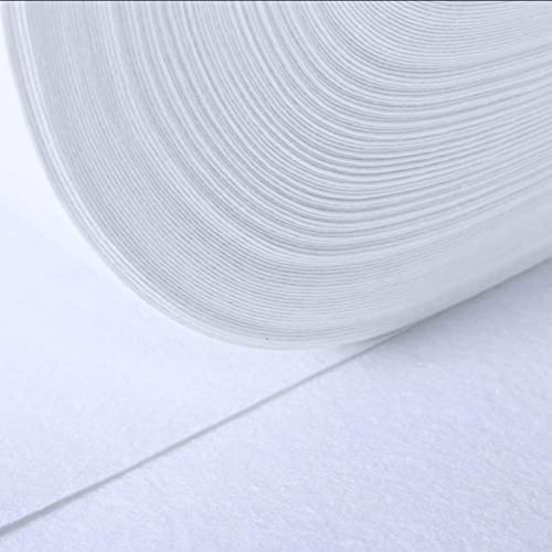 Teppich, Weißer Läufer for Hochzeitsgänge, 2 mm dick, Event-Teppichmatte aus Polyester, Laufsteg-Teppichrolle for kirchliche Hochzeiten, Geburtstagsfeiern, Stranddekoration(1x50m) von XYAGYUND