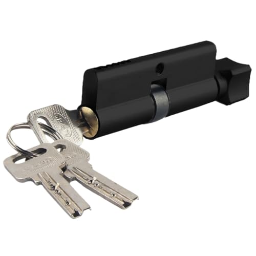 Zylinderschloss Universal 70 Schließzylinder Innen Holztür Hochsicheres 6-Stift-Zylinderschloss mit 3 Schlüsseln Home Security Schlafzimmer Zylinderschloss Universal 70 Schließzylinder Innen Holztür Hochsicheres 6-Stift-Zylinderschloss mit 3 Schlüsseln Home Security Schlafzimmer von XYAGYUND