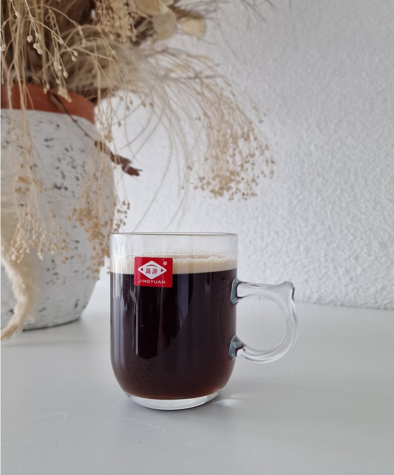 XYDZ Teeglas Henkelglas Teeglas 6er Set 200ml Fassungsvermögen Kaffee Transparent XYDZ Teeglas Henkelglas Teeglas 6er Set 200ml Fassungsvermögen Kaffee Transparent von XYDZ