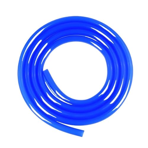 1~10 m Silikonschlauch in Lebensmittelqualität, blau, flexibel, for Aquarien, Luftbewässerung, Wasseranschluss, Gartenschlauch, Aquarium, Teichpumpe(2 METERS_ID 0.5MM X OD 1MM) von XYFGSBHQ