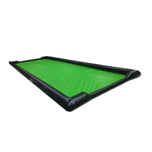 20 Meter Langer PVC-Skimboard-Pool for drinnen und draußen, aufblasbarer Wasserpool for Skimboard(Black,15x3m) von XYFGSBHQ
