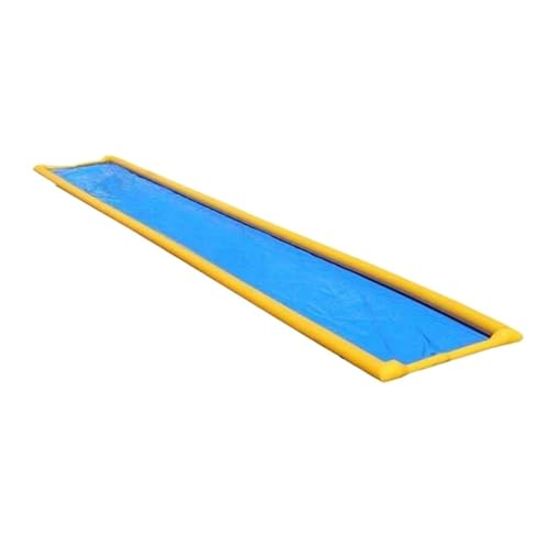 20 Meter Langer PVC-Skimboard-Pool for drinnen und draußen, aufblasbarer Wasserpool for Skimboard(Yellow,10x2.5m) von XYFGSBHQ