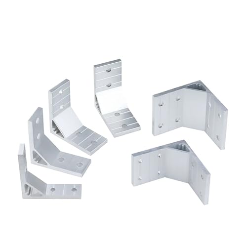 4Pcs 78x78mm 90 Grad 2020 3030 4040 4545 5050 6060 8080 Verbesserte Ecke Winkel Halterung Verbindung Joint for aluminium Profil(4545-4 Holes) von XYFGSBHQ