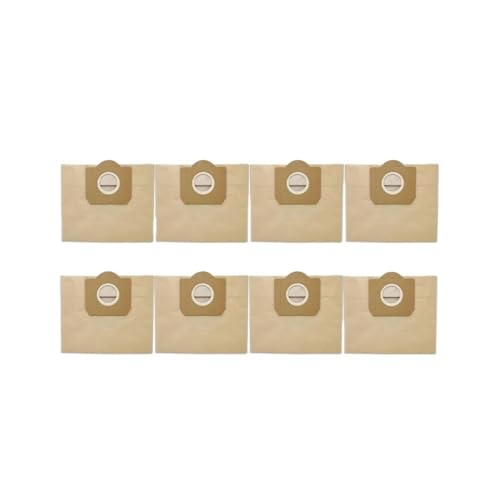 XYFGSBHQ Ersatz-Staubbeutel-Hepa-Filter, kompatibel mit Kärcher, MV3 WD3 WD3200 WD3300 A2204 A2656 WD3.500P SE4001 SE4002 Staubsaugerteile(8PCS) von XYFGSBHQ