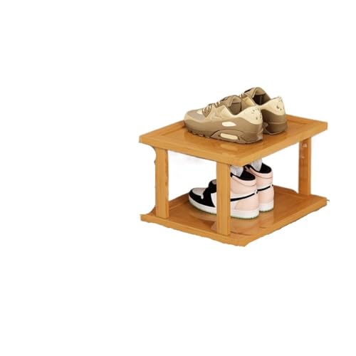 smartes Design Multifunktionale und praktische Schuhregal-Stile: Angemessenes Layout, das die Anforderungen an die Aufbewahrung von Schuhen und Taschen erfüllt für Ordnung in den Schuhen(25cm 2 layers von XYGQYJ