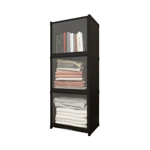 smartes Design Praktische und vielseitige Bücherregalstile: Hochwertige Paneele, die unterschiedliche Anforderungen an die Aufbewahrung von Büchern erfüllen für Ordnung in den Schuhen(Black2,42*30*139 smartes Design Praktische und vielseitige Bücherregalstile: Hochwertige Paneele, die unterschiedliche Anforderungen an die Aufbewahrung von Büchern erfüllen für Ordnung in den Schuhen(Black2,42*30*139 von XYGQYJ