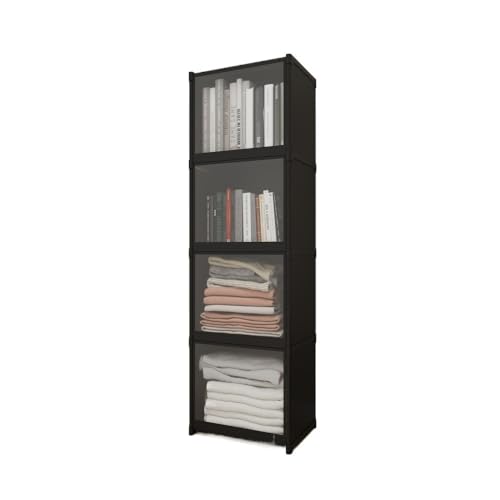 smartes Design Praktische und vielseitige Bücherregalstile: Hochwertige Paneele, die unterschiedliche Anforderungen an die Aufbewahrung von Büchern erfüllen für Ordnung in den Schuhen(Black3,42*30*139 smartes Design Praktische und vielseitige Bücherregalstile: Hochwertige Paneele, die unterschiedliche Anforderungen an die Aufbewahrung von Büchern erfüllen für Ordnung in den Schuhen(Black3,42*30*139 von XYGQYJ