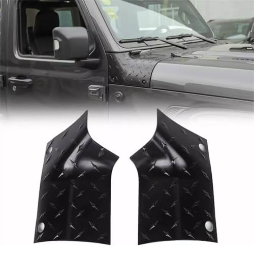 XYHAOAI Cowl Body Armor Outer Cowl Covers Eckschutz für 2018-2024 Jeep Wrangler JL JLU Gladiator JT Sahara Sport Rubicon von XYHAOAI