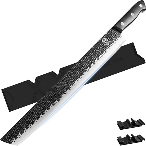 XYJ 14.5 Inch Slice Kochmesser mit Kantenschutz Schutz, Schärfer Stahl, Schneiden Chef Messer, Fleisch Gemüse Schneidemesser, Antihaft lange Klinge, voller Tang, Kohlenstoffstahl XYJ 14.5 Inch Slice Kochmesser mit Kantenschutz Schutz, Schärfer Stahl, Schneiden Chef Messer, Fleisch Gemüse Schneidemesser, Antihaft lange Klinge, voller Tang, Kohlenstoffstahl von XYJ
