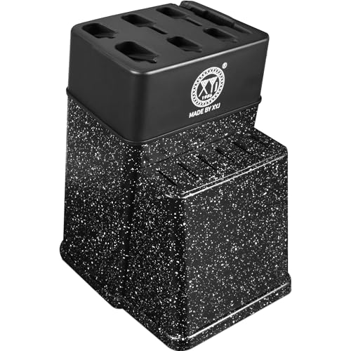 XYJ Messerblock, Großes Fassungsvermögen Universal Messerhalter Stand, Küche Haushalt Multifunktionale Messer Aufbewahrung, Messer Display Rack Organizer Tool für Küche Besteck Zubehör (ohne Messer) XYJ Messerblock, Großes Fassungsvermögen Universal Messerhalter Stand, Küche Haushalt Multifunktionale Messer Aufbewahrung, Messer Display Rack Organizer Tool für Küche Besteck Zubehör (ohne Messer) von XYJ