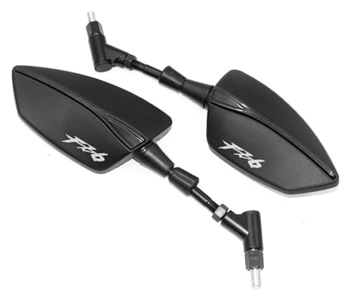 XYJTC Motorradspiegel, for Y&amaha FZ6 FZ6N FZ6S FZ6R for FAZER S2 Motorrad Einstellbare Seitenrückspiegel Universal-Rückspiegel for Moto-Lenker (2)(2) von XYJTC
