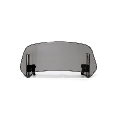 XYMDXHKL Windabweiser Motorrad für Vespa GTS 300 HRE, Motorrad Windschild Spoiler, Motorrad Verstellbarer Clip Auf Windschutzscheibe Windabweiser,120mm*280mm-Gris XYMDXHKL Windabweiser Motorrad für Vespa GTS 300 HRE, Motorrad Windschild Spoiler, Motorrad Verstellbarer Clip Auf Windschutzscheibe Windabweiser,120mm*280mm-Gris von XYMDXHKL