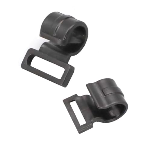 10 Stück Schwarzer, Langlebiger Seilhaken Vom Typ G Aus Kunststoff, Verdickter Winkel M12 M16 M19, Kann Fest Aufgehängt Und Direkt An Rohre Angeschlossen Werden(12mm) von XYMMANM