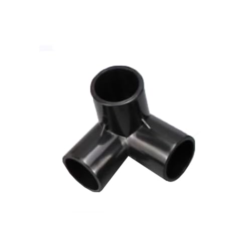 2 Stück UPVC-T-Stücke Mit Gleichem Durchmesser, Dreidimensionales Verbindungsstück, Schwarz, Innendurchmesser 20 Mm, 25 Mm, 32 Mm, Druckfeste Eckverbindung Aus Kunststoff For Wasserrohrrahmen(32*38MM) 2 Stück UPVC-T-Stücke Mit Gleichem Durchmesser, Dreidimensionales Verbindungsstück, Schwarz, Innendurchmesser 20 Mm, 25 Mm, 32 Mm, Druckfeste Eckverbindung Aus Kunststoff For Wasserrohrrahmen(32*38MM) von XYMMANM