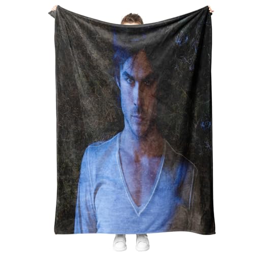 Damon Kuscheldecke 150x200 Decke,TVD Blanket ltraweich Und Warm Mikrofaser Werfen Sofadecke für Erwachsene Flanelldecke,Sherpa Decken (Damon) von XYOK