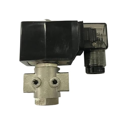 XYRGPQYI 2-Wege-Edelstahl-Wasser-Magnetventil, normalerweise offen, SS 1/8 Zoll, AC 220 V, Öffnung 2,5 mm, Nulldruck-Startventil, 0–16 bar(AC110V_NBR) von XYRGPQYI