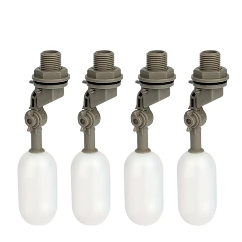 XYRGPQYI 4Pcs Farm Cattle Kunststoff Wasser Float Kugelhahn Abschaltung 1/2 Zoll Automatische Feed Füllen Fisch Tank Aquarium Luftbefeuchter(1Pc) von XYRGPQYI