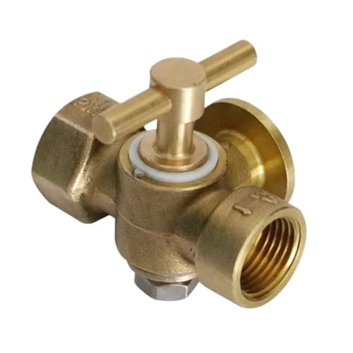 XYRGPQYI 851A 852brass Pressure Gauge Three-Way Cock Valve Regulator Maintaining(1l2xM20x1.5) von XYRGPQYI
