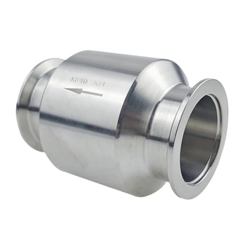 XYRGPQYI KF16 KF25 KF40 KF50 Vakuum-Rückschlagventil 304/316L Edelstahl Inline-Rückschlagventil EIN Weg for Pumpe KF(KF25,SUS 316L) von XYRGPQYI