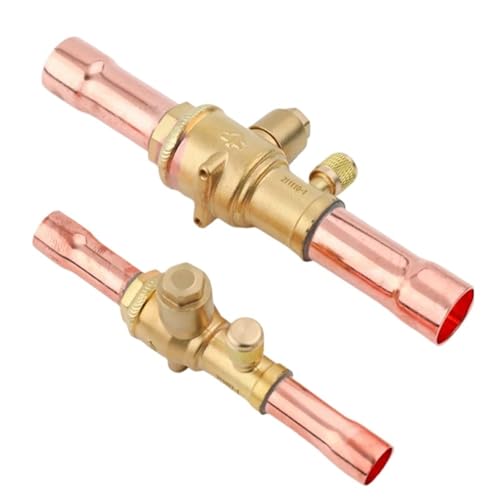 XYRGPQYI Klimaanlage Kühllager Kältemittel Absperrventil 6-54mm Kugelhahn(Blue) von XYRGPQYI