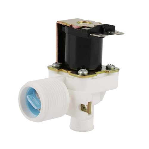 XYRGPQYI Magnetventil for den Wassereinlass der Waschmaschine, 3/4-Zoll-Elektromagnetventil for Einlass, leise und leckagefrei(DC 24V) von XYRGPQYI