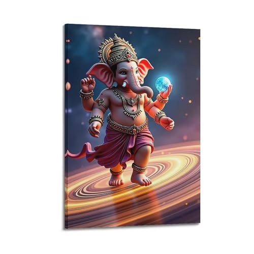 XYSXYCP Wandkunst-Fotoalbum, HinduGod-Poster, RadiantOrbGanesha, moderne Familie für Wohnzimmer, Dekoration, 20 x 30 cm XYSXYCP Wandkunst-Fotoalbum, HinduGod-Poster, RadiantOrbGanesha, moderne Familie für Wohnzimmer, Dekoration, 20 x 30 cm von XYSXYCP