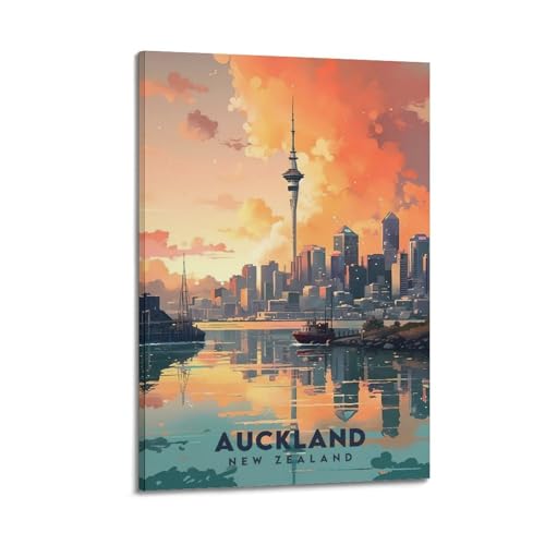 XYSXYCP Wandkunstdruck, Stadtfotoalbum, lebendiger Sonnenuntergang, Skyline, Auckland, moderne Familie, für Wohnzimmer, Dekoration, 20 x 30 cm XYSXYCP Wandkunstdruck, Stadtfotoalbum, lebendiger Sonnenuntergang, Skyline, Auckland, moderne Familie, für Wohnzimmer, Dekoration, 20 x 30 cm von XYSXYCP