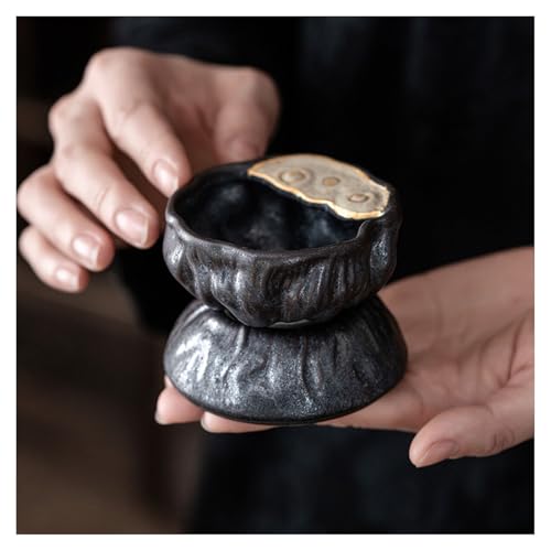 Teeblattfilter aus Keramik, praktisches Teesieb im japanischen Stil for zu Hause, kreatives dekoratives Teesieb in Blumenform, handgefertigtes Tee-Ei for losen Tee, Zubehör for die Teezeremonie Teeblattfilter aus Keramik, praktisches Teesieb im japanischen Stil for zu Hause, kreatives dekoratives Teesieb in Blumenform, handgefertigtes Tee-Ei for losen Tee, Zubehör for die Teezeremonie von XYUERU