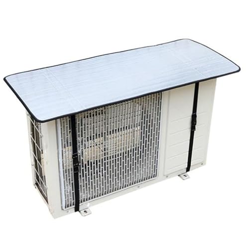 XYUERU Sonnenschutz Klimaanlage Abdeckung, Top-Schutz Abdeckung Für Outdoor-Klimaanlagen, Wasserdichter Mit Wärmeisolation Für Das Außengerät Von(110x55cm) von XYUERU