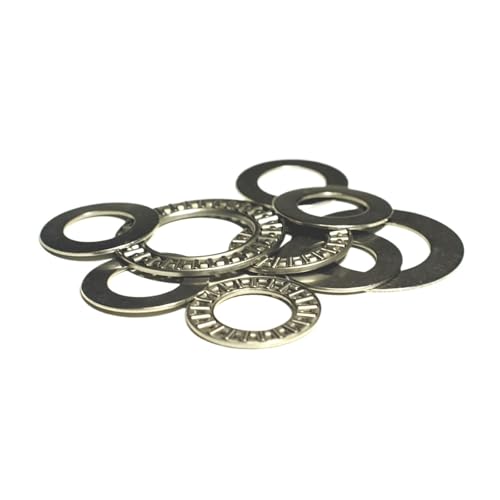 1 Stück AXK0821 8 x 21 x 4 mm & 2AS Axial-Nadellager-Unterlegscheibe von XYVXGGRM