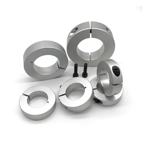 1 Stück offener Typ fester Ring, leichte Lagerbegrenzungshülse, Verriegelungshülse, Aluminiumlegierung, automatische Ringpositionierungshülse mit Naht(12-30-10) von XYVXGGRM