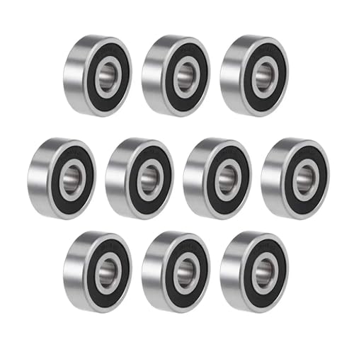 10 Stück 603-699 Miniatur-Rillenkugellager 604 605 606 608 623 624 626 628 686 687 688 692 697 696 ZZ 2RS 2Z Lager(-2RS,ABEC 1_605-5X14X5MM) von XYVXGGRM