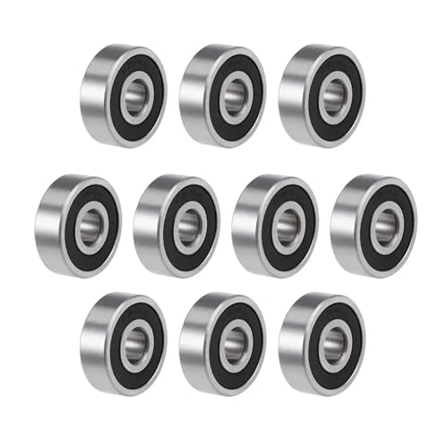 10 Stück 603-699 Miniatur-Rillenkugellager 604 605 606 608 623 624 626 628 686 687 688 692 697 696 ZZ 2RS 2Z Lager(-2RS,ABEC 1_694-4X11X4MM) von XYVXGGRM