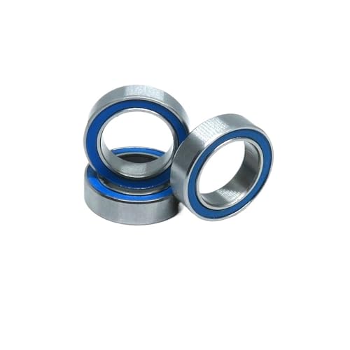 10 Stück 6700 2RS 10x15x4 mm Miniatur-Dünnwandlager 6700RS ABEC3 10 15 4 Blaues Lager 10 * 15 * 4 RC-Lager(MR137-2RS 7x13x4mm) von XYVXGGRM