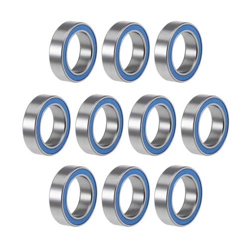 10 Stück 6700ZZ 6700 2RS RS 6700-2RS 10 x 15 x 4 mm Miniatur-Rillenkugellager mit Gummidichtung ABEC-5(ABEC 5,10PCS_6700 2RS BLUE) von XYVXGGRM