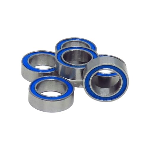 10 Stück MR85 2 5x8x2,5 mm Miniaturkugellager der MR-Serie L850DD ABEC3 5 8 2,5 blau versiegelte Modelllager(MR95-2RS 5x9x3mm) von XYVXGGRM