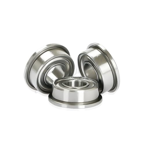 10 Stück ohne Abdeckung F682ZZ F683ZZ F684ZZ F685ZZ F686ZZ F687ZZ F688ZZ F689ZZ Flanschkugellager Dünnwandiges Metallschild Flanschlager(Premium Quality,F688zz 8x16x5mm) von XYVXGGRM