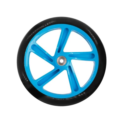 2 PCS Solid Wheel 200 mm Scooter Tretroller mit ABEC 7 Lagerrad Ersatz-Scooter-Räder(Brown) von XYVXGGRM