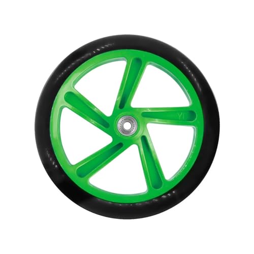 2 PCS Solid Wheel 200 mm Scooter Tretroller mit ABEC 7 Lagerrad Ersatz-Scooter-Räder(MULTI) von XYVXGGRM