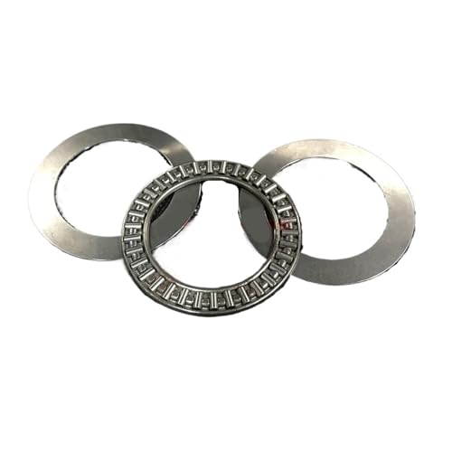 2 Stück Axk4060 Axk4565 Axk5070 Axk5578 Axk6085 Axk6590 bis Axk85110 + 2as Axialnadellager(AXK80105 80x105x6mm) von XYVXGGRM