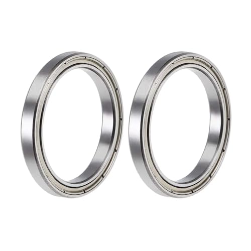 2 Stück Lager 608 6700 6701 6702 6703 6704 6705 6706 6707 6708 6709 6710-2 ZZ ultradünnwandige staubdichte Gummikugellager(Zz,2 PCS_6702 15X21X4MM) von XYVXGGRM