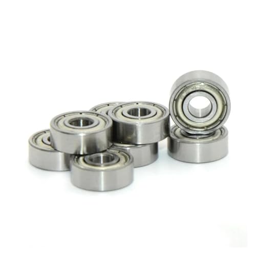 2PCS hohe geschwindigkeit leise kleine lager 623ZZ 3 * 10 * 4 624ZZ 4 * 13 * 5 625ZZ 5 * 16 * 5 626ZZ 6 * 19 * 6 627ZZ 7 * 22 * 7 628ZZ 8 * 24 * 8 629ZZ 9 * 26 * 8(624zz 4x13x5mm) von XYVXGGRM