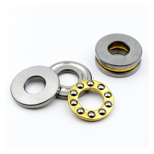 5 Stück Mini-Axialkugellager 3D-Drucker F3 8M F5-10M F6 12M F8-22M F8-14M F8 16M F10-17M F12-21M Miniatur-Axialkugellager(F9-17M 9x17x5mm) von XYVXGGRM