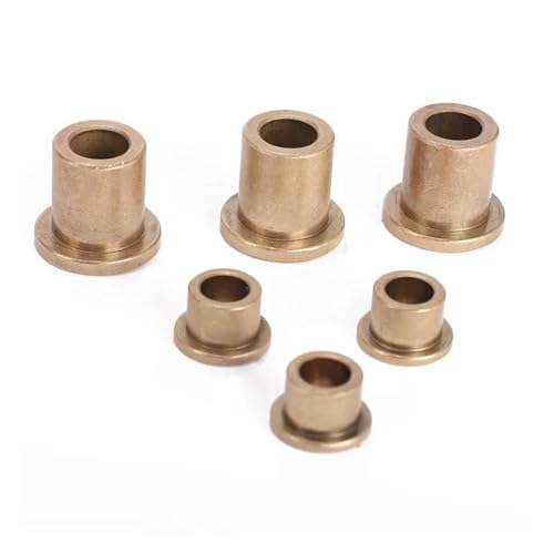 5PCS innere 2 3 4 5 6 8mm Flansch selbstschmierende Lagerpulvermetallurgie Öl Kupferbuchse Führungsbuchse mit Stufenflansch(5x9x8x13x2mm) von XYVXGGRM