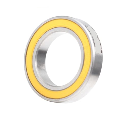 6802-2 Edelstahllager 15 * 24 * 5 mm (1 Stück) ABEC-3 6802 Fahrradnabe Vorder- und Hinterradnabe Räder 15 24 5 Keramikkugellager von XYVXGGRM