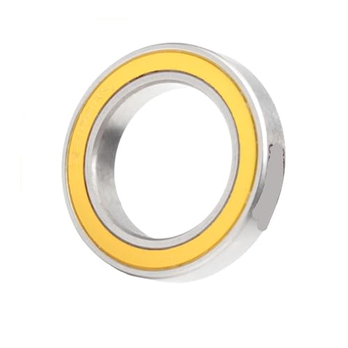 6803-2 Edelstahllager 17 * 26 * 5 mm (1 Stück) ABEC-3 6803 Fahrradnabe Vorder- und Hinterradnabe Räder 17 26 5 Keramikkugellager von XYVXGGRM