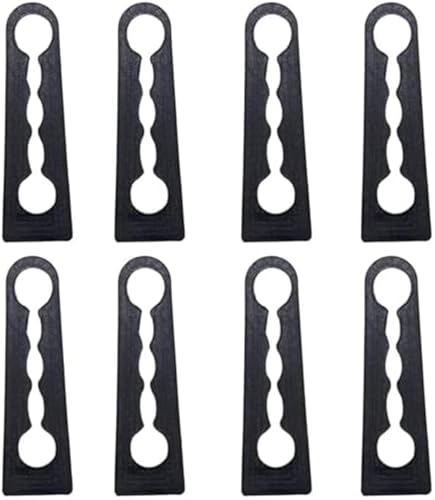 XYWOPO 4 Stück, for Nissan, for Pathfinder R51 R52 Cefiro, Türschlossdämpferpuffer-Dämpferdichtung Stoßdämpfender Dämpfungsschutz 2005 – 2020 Geräuschreduzierungspad (Größe : 4pc)(BLACK 8pc) von XYWOPO