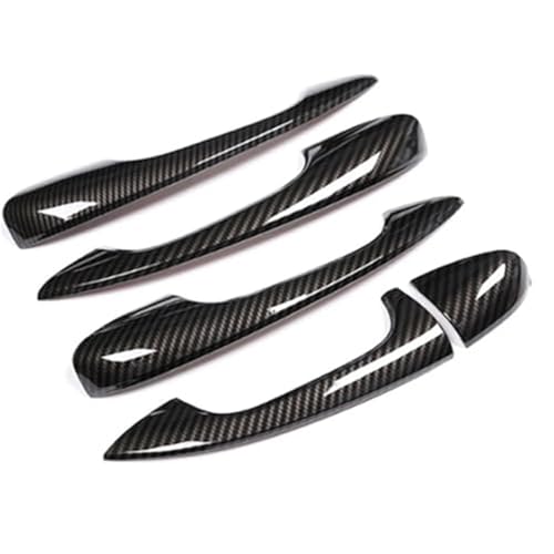 XYWOPO For, ABCE GLC CLA GLE GLS GLB Klasse W177 W247 W205 W213 X253 C118 W167 X167 Autotürgriffabdeckungen Autotürgriffabdeckung(Carbon Fiber Style) von XYWOPO